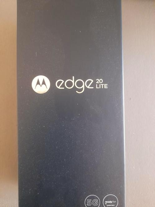 Motorola edge 20 lite zwart zo goed als nieuw