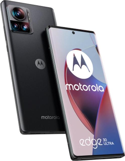 Motorola Edge 30 Ultra 6.7 inch zwart met screenprotector