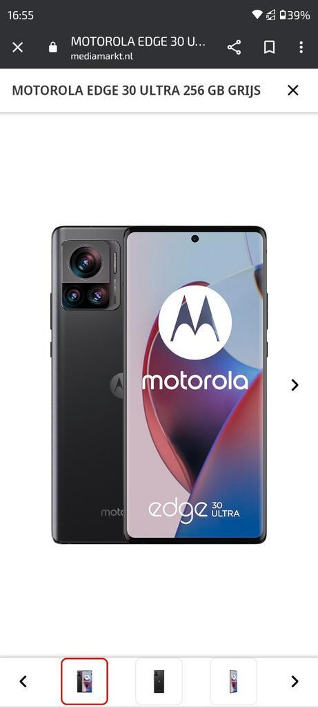 Motorola Edge 30 Ultra OLED 256gb abonnement verlenging