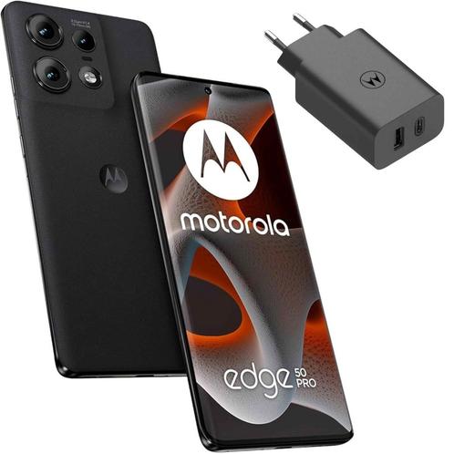 Motorola - Edge 50 Pro 5G - 512GB - Black Beauty  50W Du...