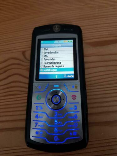 Motorola F3 , incl. Batterij en oplader en riemtas