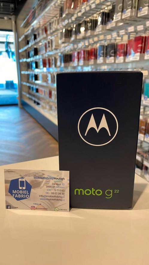 Motorola G22 64GB Cosmic Black NIEUW GESEALD
