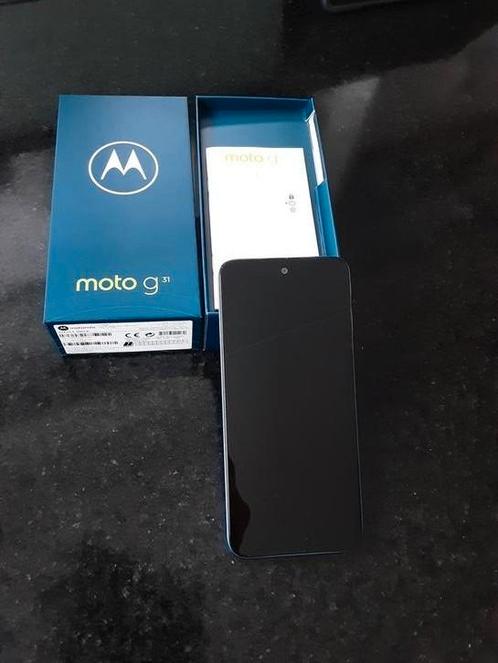 Motorola G31 4128mb, kleur baby blue