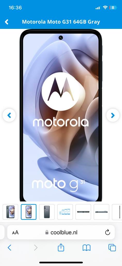 Motorola g31 (nieuw)