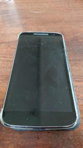 Motorola G4 incl hoesje (boekje)