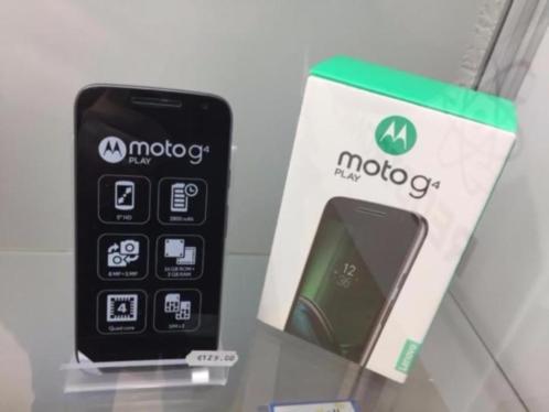 Motorola G4 play Dual Sim black Splinternieuw in doos