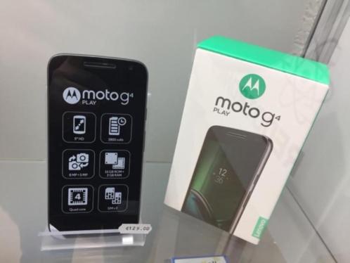 Motorola G4 play Dual Sim black Splinternieuw in doos