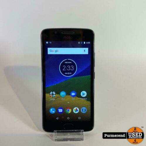 Motorola G5 16GB Zwart  Gebruikt