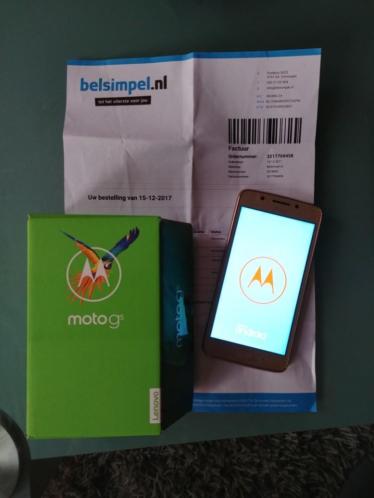 Motorola G5 in zeer goede staat met nog 1,5jr garantie