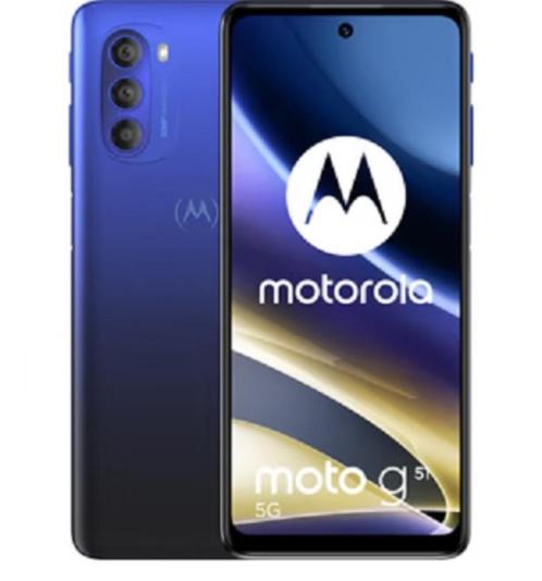 Motorola G51 met 4 Bookcases en SD Kaart (500 GB)