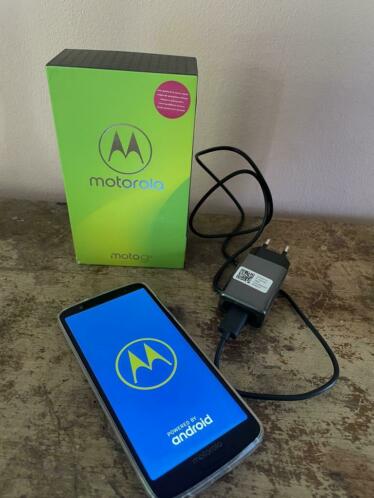 Motorola G6 - nieuw - met doos, hoesje amp adapter