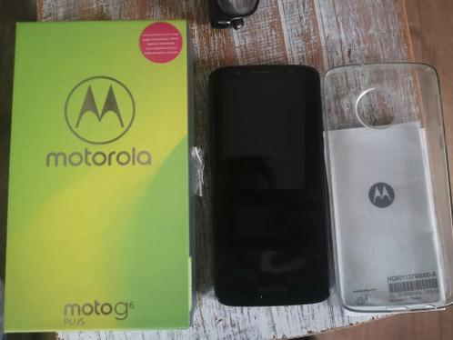 Motorola G6 plus 64GB als nieuw met hoesje en doos