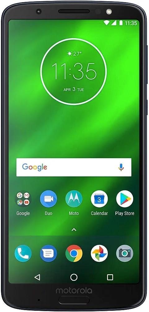 Motorola g6 plus, zwart, 64 gb