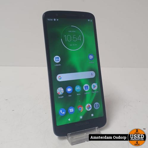 Motorola G6 zwart 32GB  In nette staat