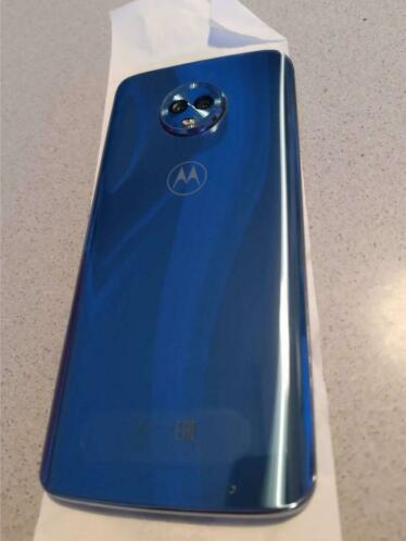 Motorola G6plus , dualsim en SD, blauw, 64GB ZGAN, garantie