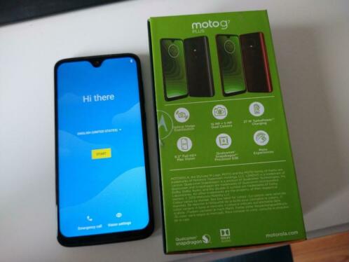 Motorola g7 plus 64GB Deep Indigo Zeer Goede Staat