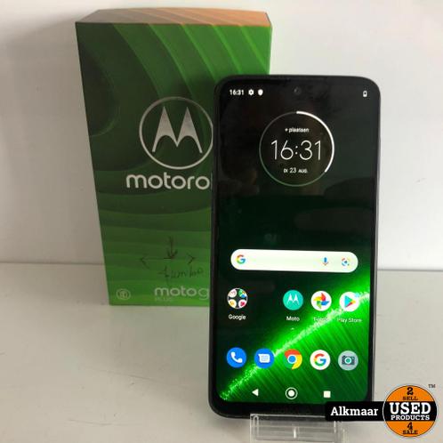 Motorola G7 Plus 64GB Indigo  In Nette Staat