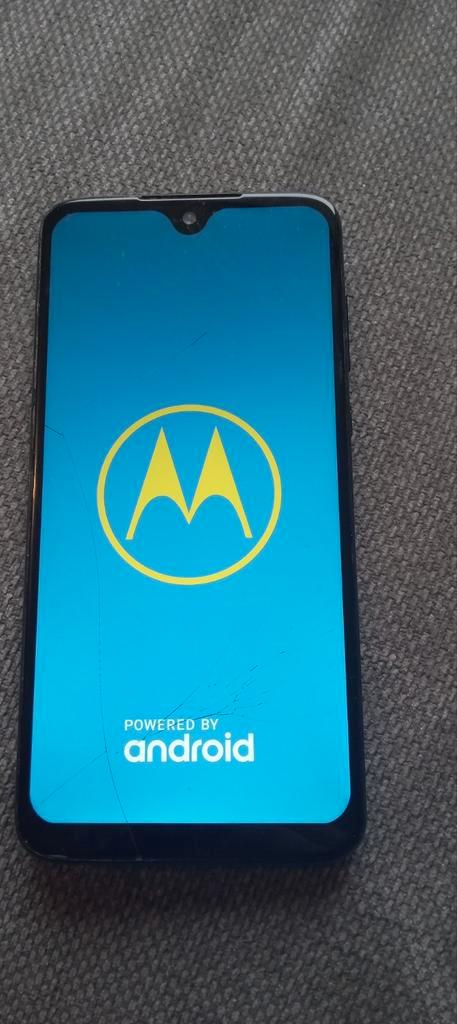 Motorola G7 Plus nfc scherm licht gebarsten niet storend