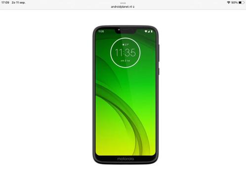 Motorola G7 Power - nooit gebruikt