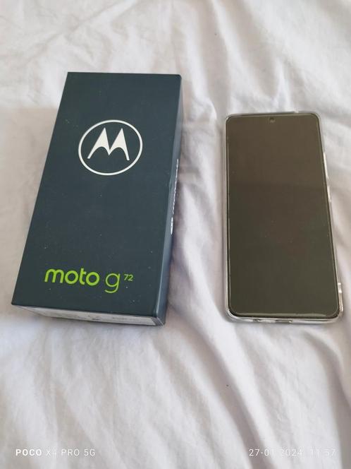 Motorola g72 5g zo goed als nieuw. 6gb128gb