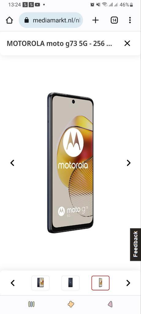 Motorola G73 256GB nieuw