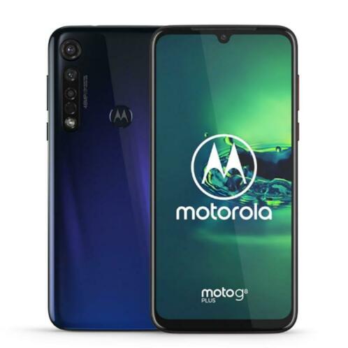 Motorola G8 Plus Cosmic Blue nu slechts 259,-