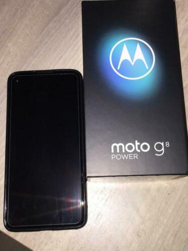 Motorola G8 Power 64GB met accessoires