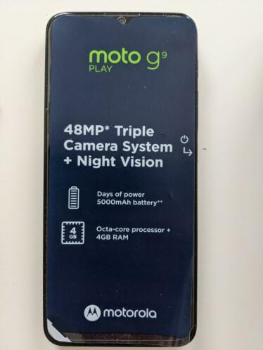 Motorola G9 play smartphone