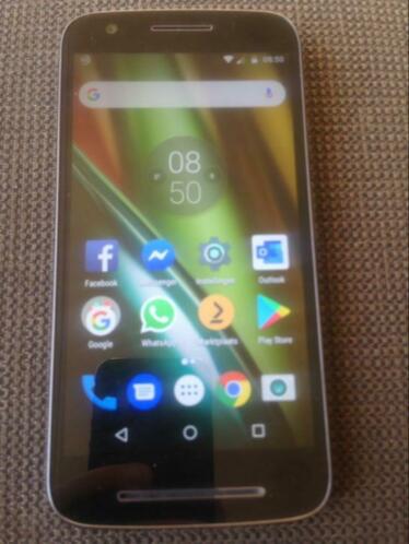 Motorola in nieuwstaat met hoes