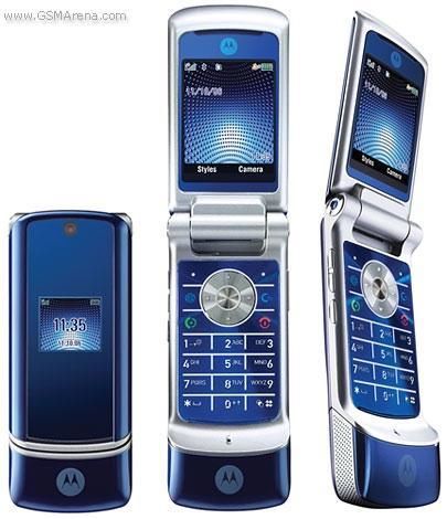 Motorola K1 Blauw