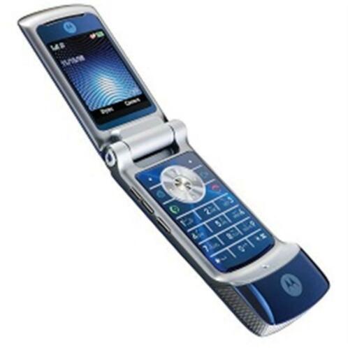 Motorola K1 Nieuw kleur Blauw Direct leverbaar.