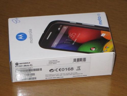 Motorola Moto E SplinterNieuw voor 80 euro