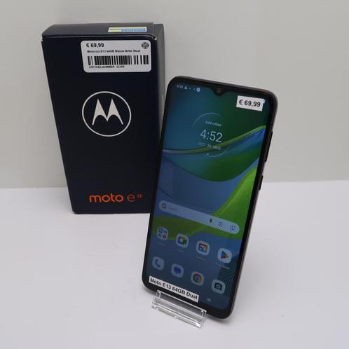 Motorola Moto E13 64GB Dual Blue  in Nette Staat