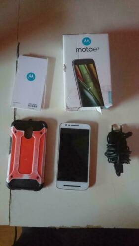 Motorola moto E3 wit defect (alleen moto in beeld) compleet