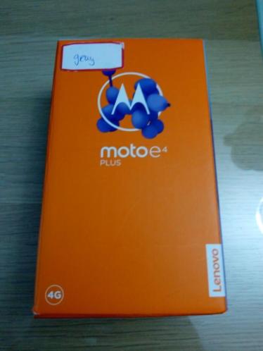 Motorola Moto E4 Plus Zwart in nieuwestaat