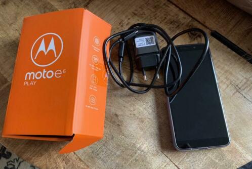 Motorola Moto e6 Play compleet. Nooit gebruikt.