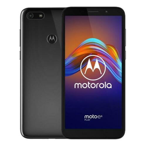 Motorola Moto E6 Play Steel Black nu slechts 79,-