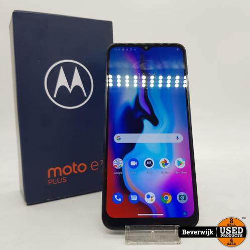 Motorola Moto e7 64GB Misty Blue - In Goede Staat