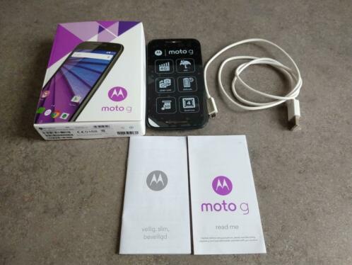 Motorola Moto G 16gb zwart.In zeer nette staat