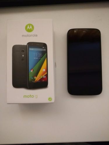 Motorola Moto G (2013) (4G) 8GB Zwart - NIEUWstaat, overcomp