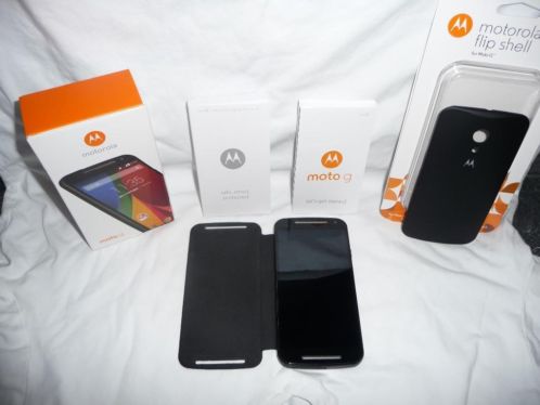 motorola moto g 2014 incl. flip shell cover