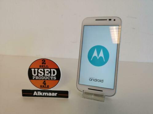 Motorola Moto G 3e Gen 8GB wit  nette staat