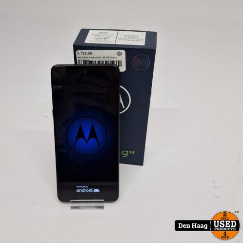 Motorola Moto G 5G - 64 GB Zwart  Nieuwstaat.