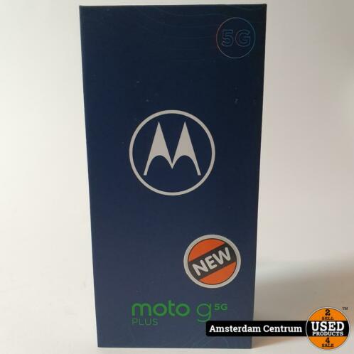 Motorola Moto G 5G Plus 128GB Surfing Blue  Nieuw in seal