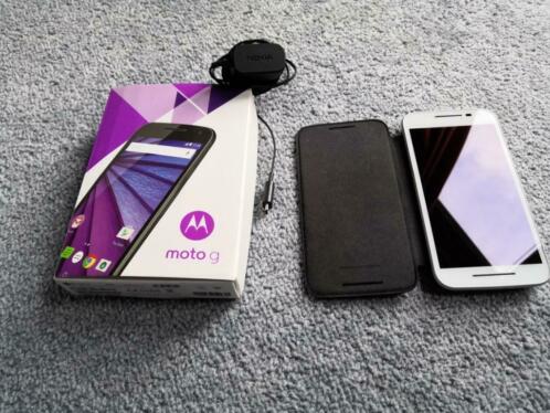 Motorola MOTO G G3 met hoes en doos