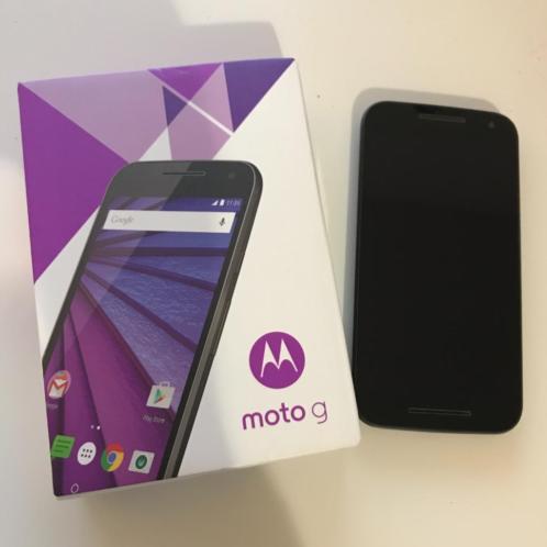 Motorola Moto G, mooie en snelle smartphone, bijna nieuw