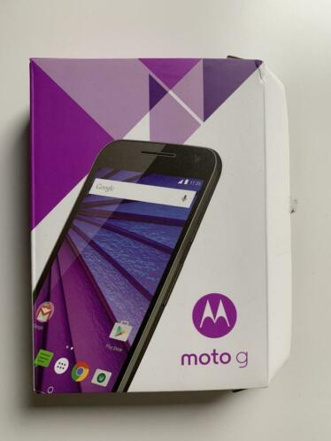 Motorola Moto G smartphone (zwart) in uitstekende conditie