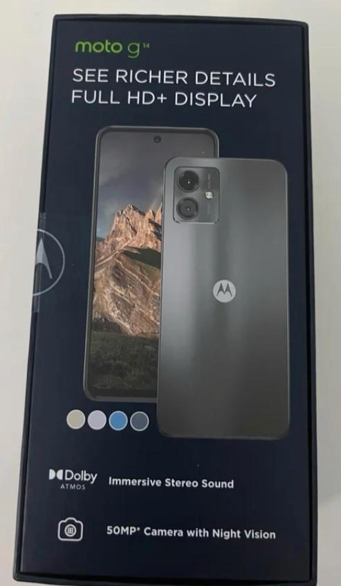 Motorola Moto G14  Smartphone NIEUWGESEALEDONGEBRUIKT