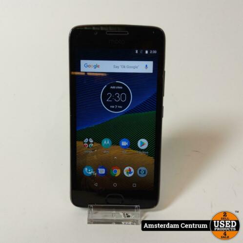 Motorola Moto G5 16GB DUAL ZwartBlack 1  In nette staat