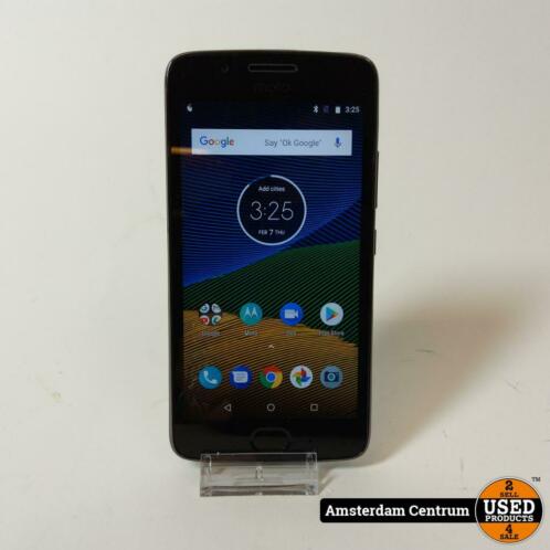 Motorola Moto G5 16GB DUAL ZwartBlack 8  In nette staat